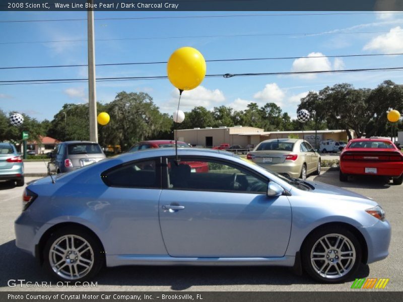 Wave Line Blue Pearl / Dark Charcoal Gray 2008 Scion tC