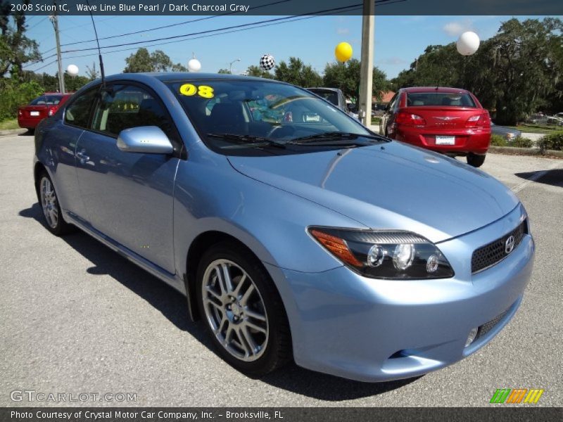 Wave Line Blue Pearl / Dark Charcoal Gray 2008 Scion tC