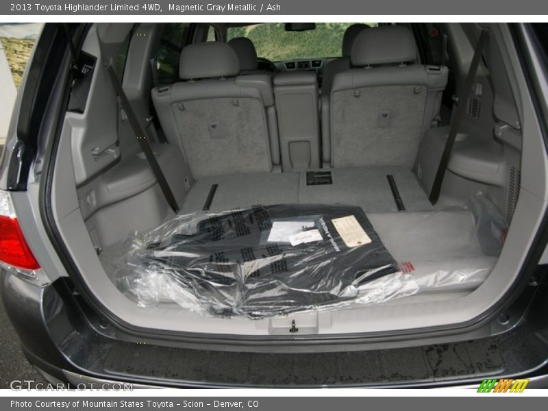 Magnetic Gray Metallic / Ash 2013 Toyota Highlander Limited 4WD