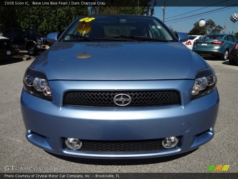 Wave Line Blue Pearl / Dark Charcoal Gray 2008 Scion tC