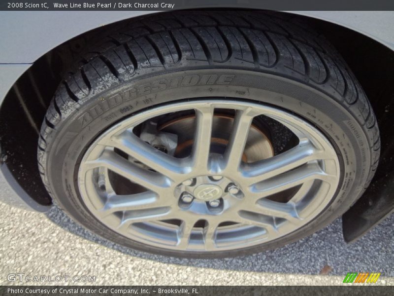 Wave Line Blue Pearl / Dark Charcoal Gray 2008 Scion tC