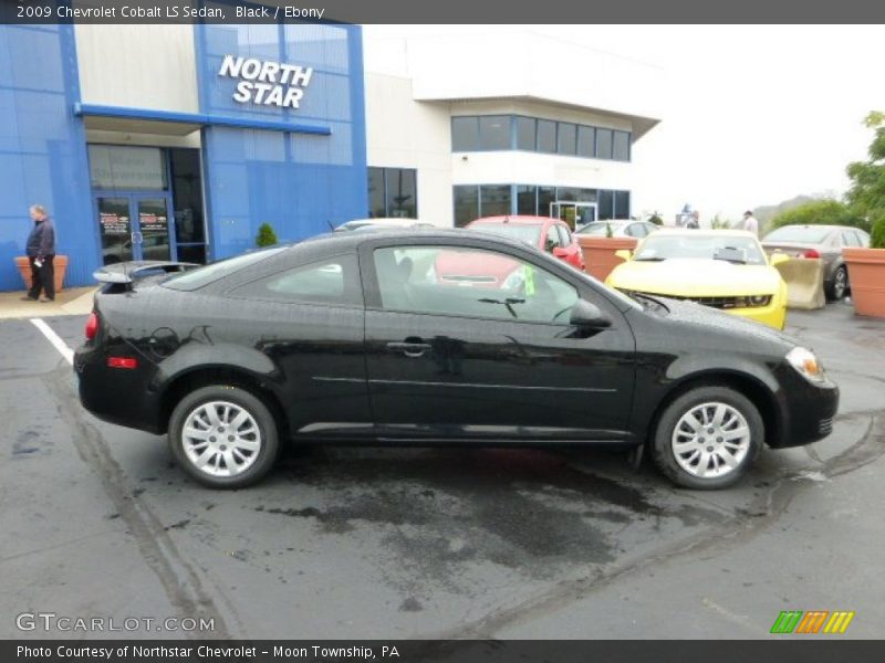 Black / Ebony 2009 Chevrolet Cobalt LS Sedan