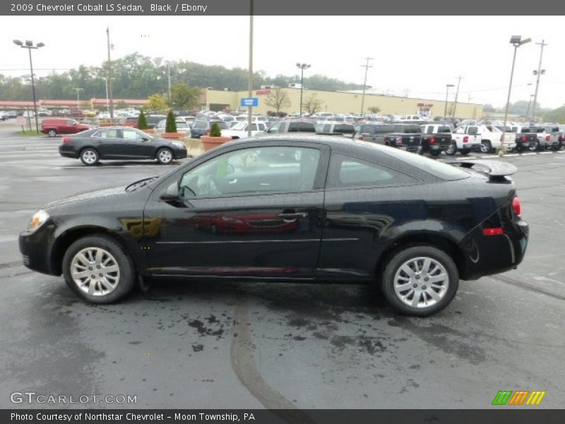 Black / Ebony 2009 Chevrolet Cobalt LS Sedan