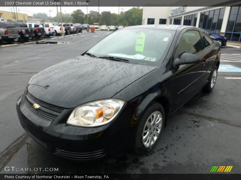 Black / Ebony 2009 Chevrolet Cobalt LS Sedan