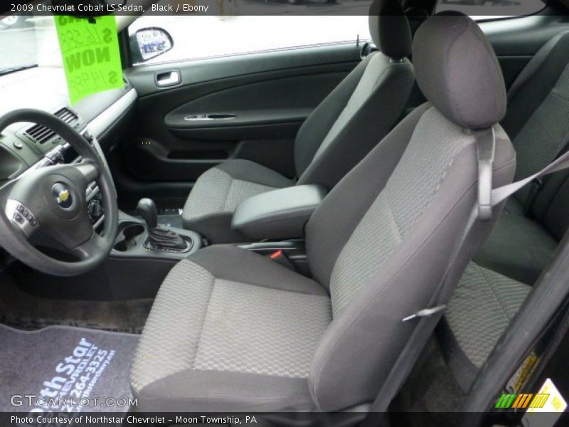 Black / Ebony 2009 Chevrolet Cobalt LS Sedan