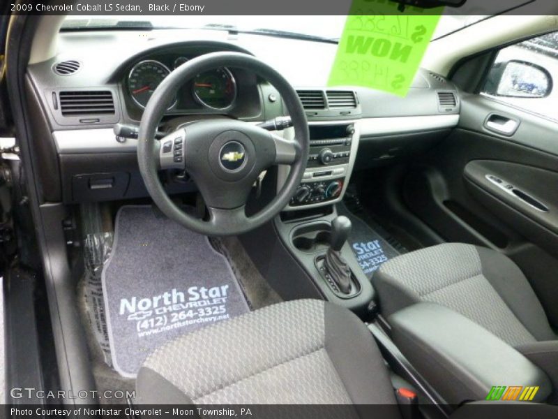 Black / Ebony 2009 Chevrolet Cobalt LS Sedan