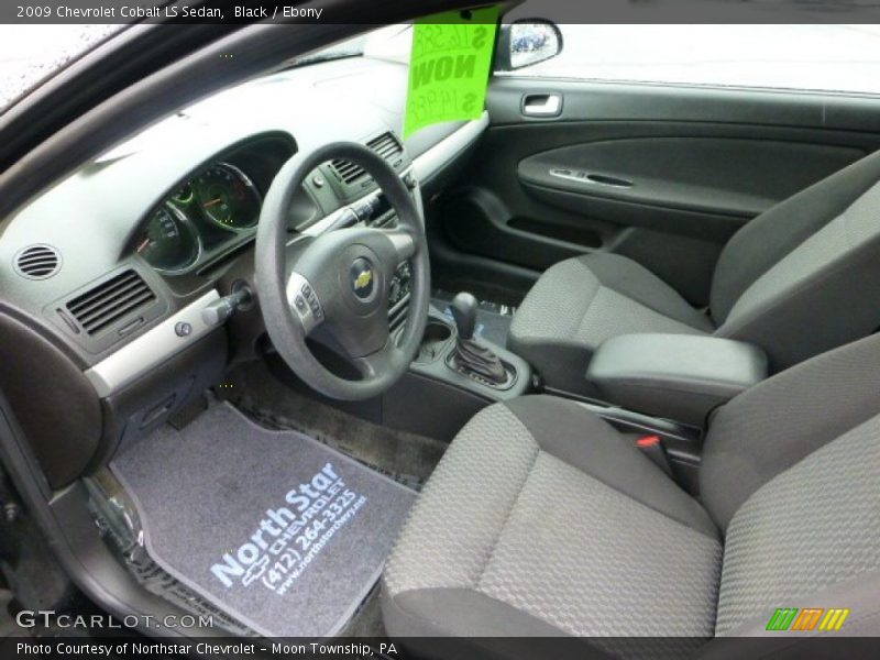 Black / Ebony 2009 Chevrolet Cobalt LS Sedan