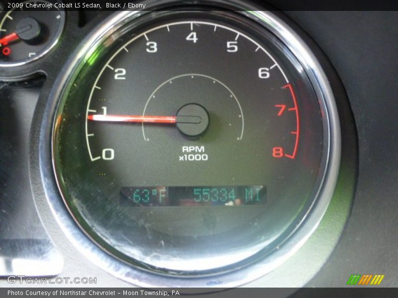 Black / Ebony 2009 Chevrolet Cobalt LS Sedan