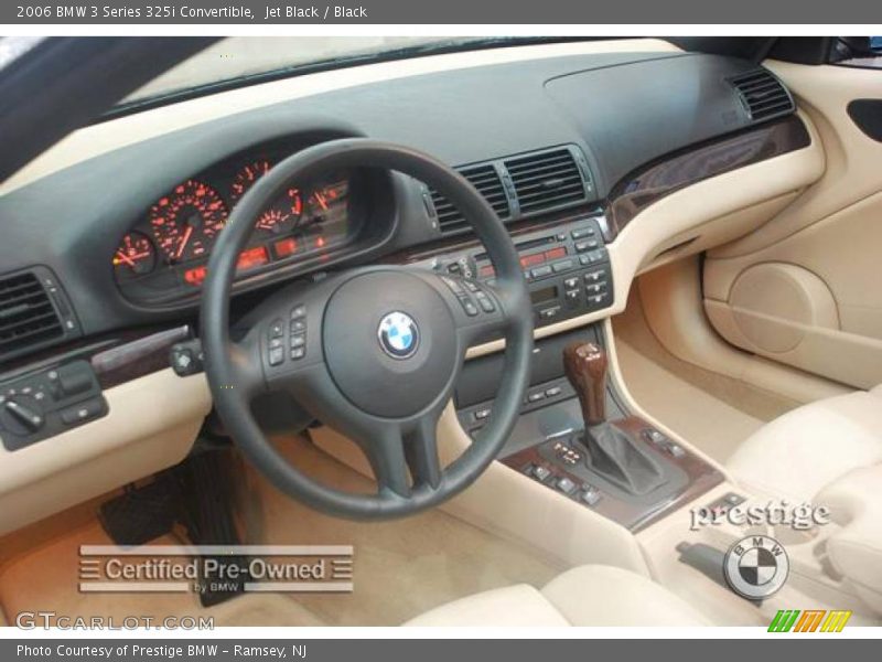 Jet Black / Black 2006 BMW 3 Series 325i Convertible