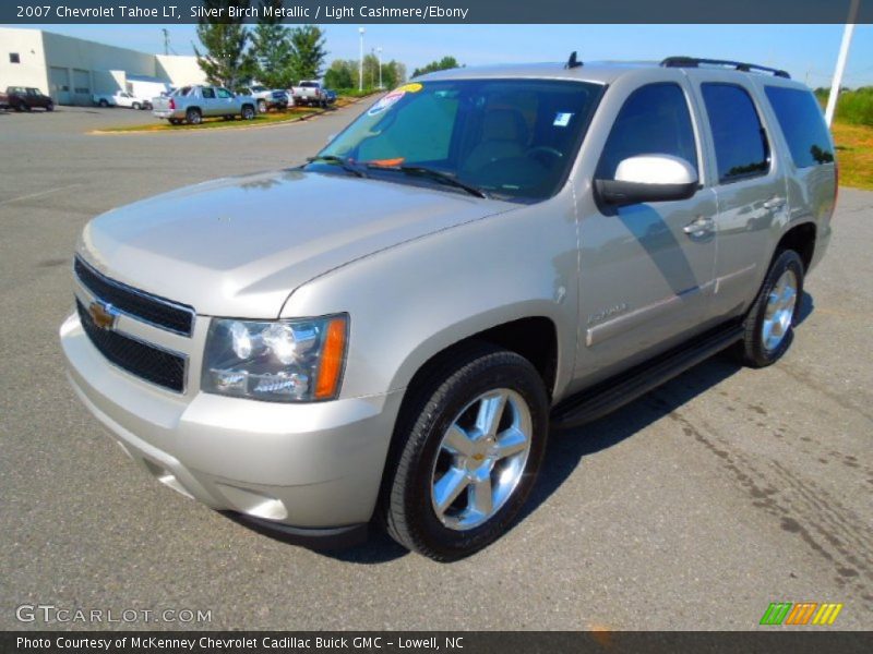 Silver Birch Metallic / Light Cashmere/Ebony 2007 Chevrolet Tahoe LT