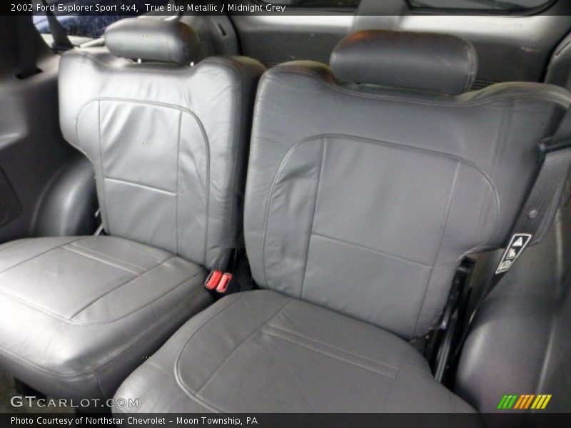 True Blue Metallic / Midnight Grey 2002 Ford Explorer Sport 4x4