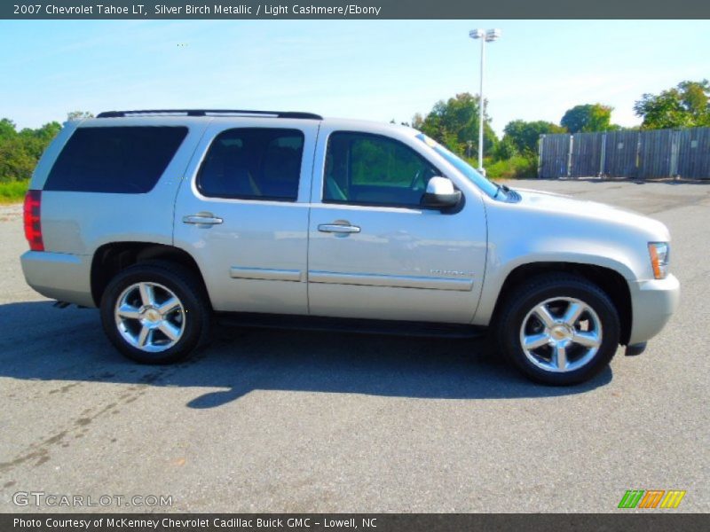 Silver Birch Metallic / Light Cashmere/Ebony 2007 Chevrolet Tahoe LT