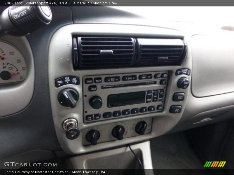 Controls of 2002 Explorer Sport 4x4