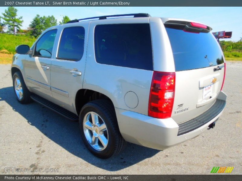 Silver Birch Metallic / Light Cashmere/Ebony 2007 Chevrolet Tahoe LT