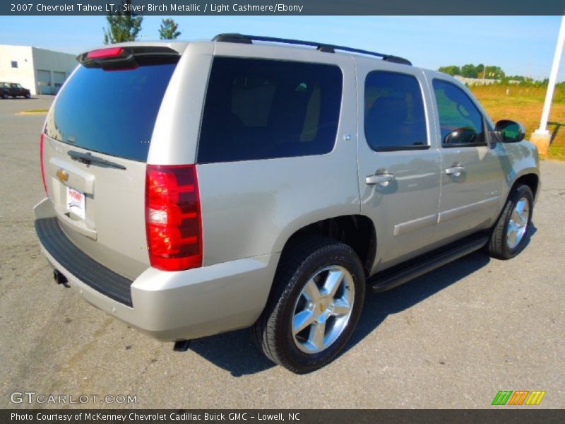 Silver Birch Metallic / Light Cashmere/Ebony 2007 Chevrolet Tahoe LT