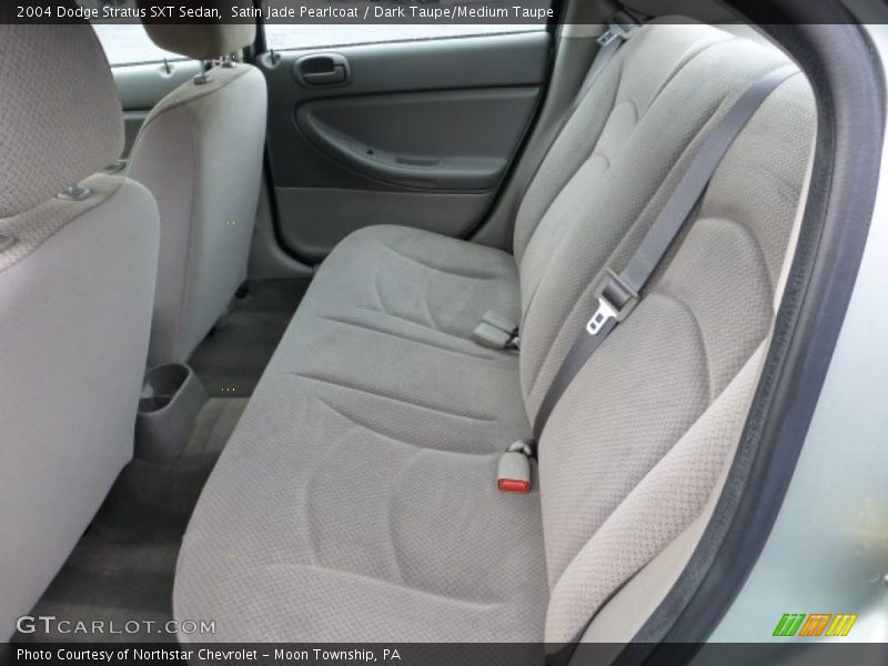 Satin Jade Pearlcoat / Dark Taupe/Medium Taupe 2004 Dodge Stratus SXT Sedan