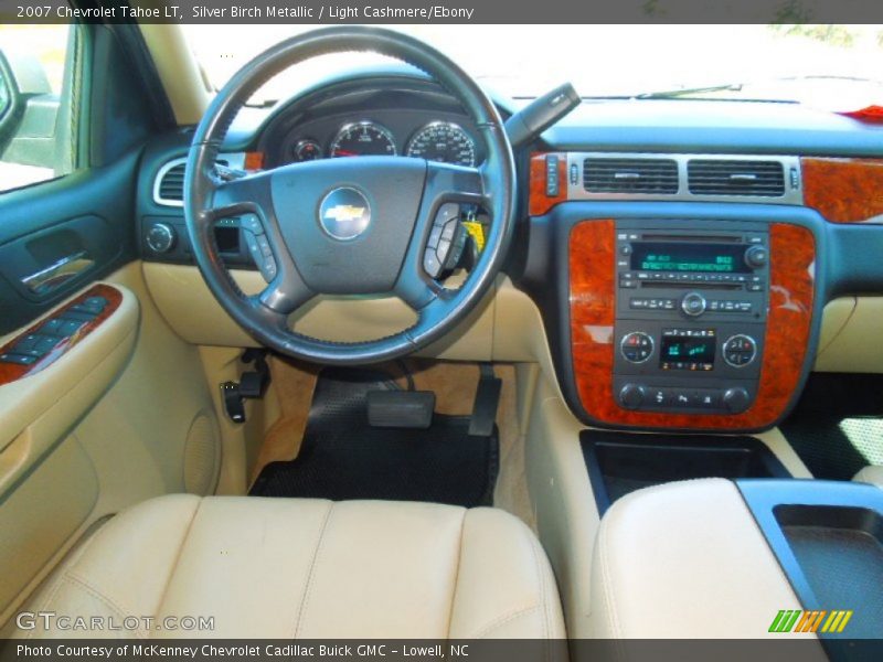 Silver Birch Metallic / Light Cashmere/Ebony 2007 Chevrolet Tahoe LT