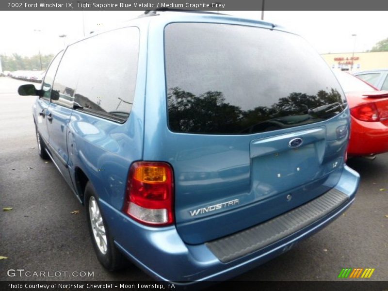 Light Sapphire Blue Metallic / Medium Graphite Grey 2002 Ford Windstar LX
