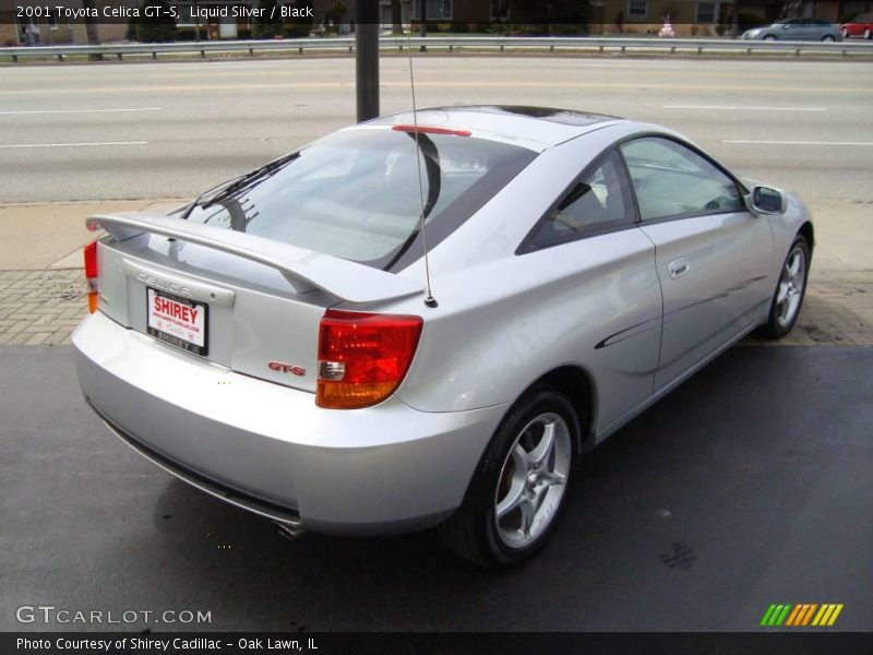 Liquid Silver / Black 2001 Toyota Celica GT-S