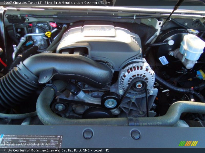 Silver Birch Metallic / Light Cashmere/Ebony 2007 Chevrolet Tahoe LT