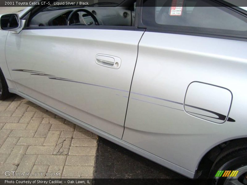 Liquid Silver / Black 2001 Toyota Celica GT-S