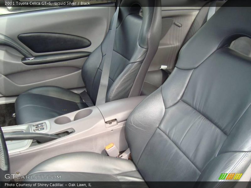 Liquid Silver / Black 2001 Toyota Celica GT-S