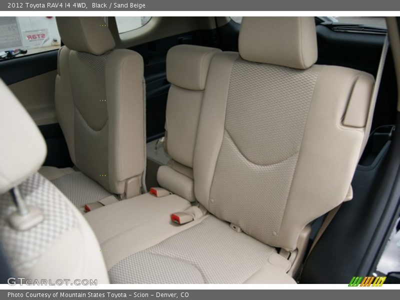 Black / Sand Beige 2012 Toyota RAV4 I4 4WD