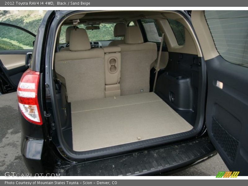 Black / Sand Beige 2012 Toyota RAV4 I4 4WD