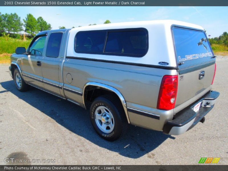 Light Pewter Metallic / Dark Charcoal 2003 Chevrolet Silverado 1500 Extended Cab