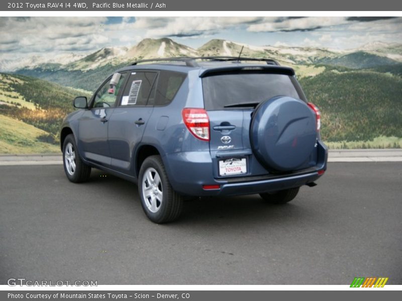 Pacific Blue Metallic / Ash 2012 Toyota RAV4 I4 4WD