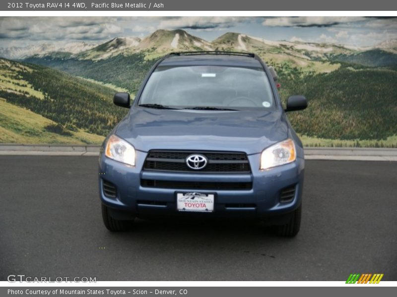 Pacific Blue Metallic / Ash 2012 Toyota RAV4 I4 4WD