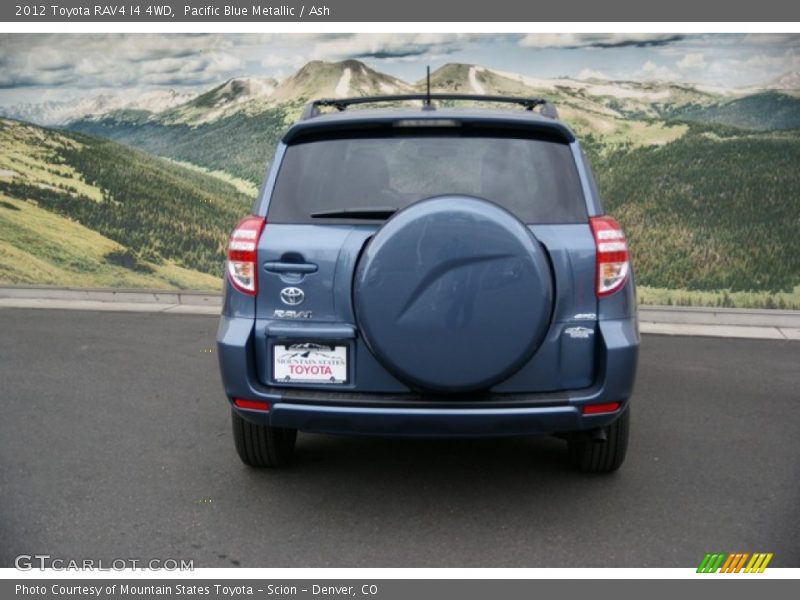 Pacific Blue Metallic / Ash 2012 Toyota RAV4 I4 4WD