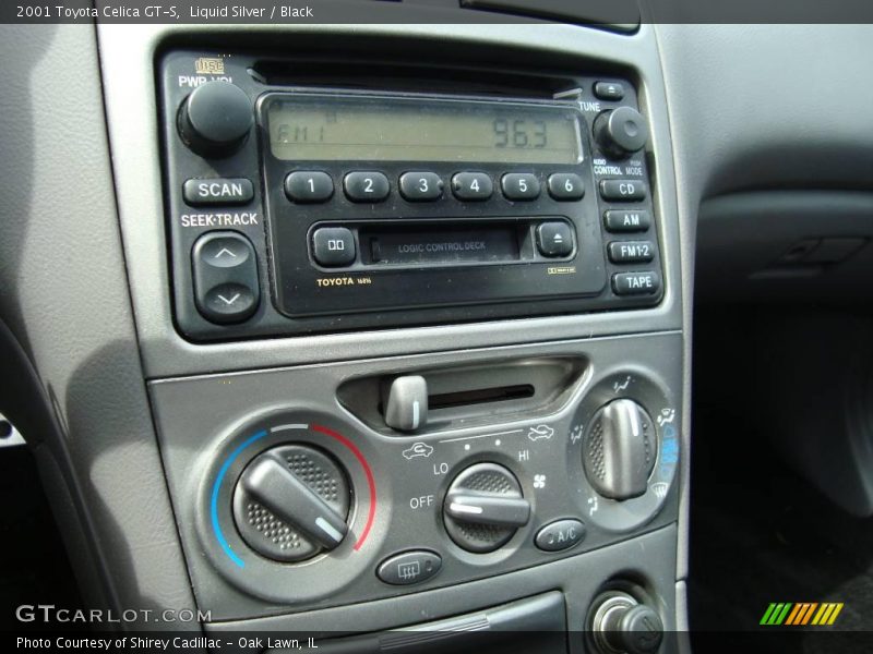 Liquid Silver / Black 2001 Toyota Celica GT-S