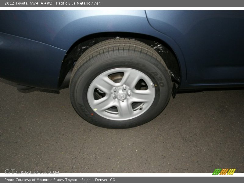 Pacific Blue Metallic / Ash 2012 Toyota RAV4 I4 4WD