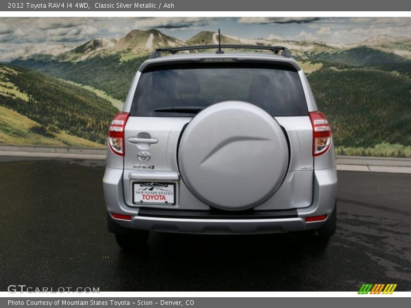 Classic Silver Metallic / Ash 2012 Toyota RAV4 I4 4WD