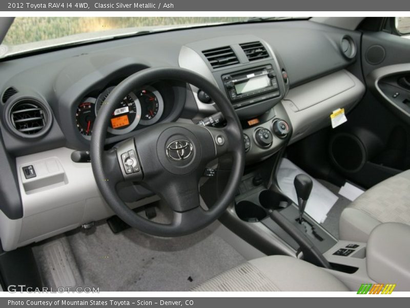 Classic Silver Metallic / Ash 2012 Toyota RAV4 I4 4WD