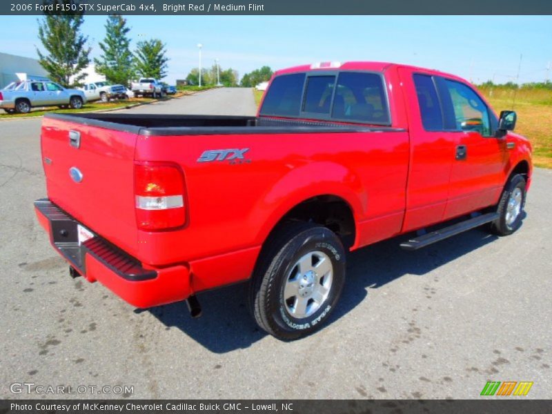 Bright Red / Medium Flint 2006 Ford F150 STX SuperCab 4x4