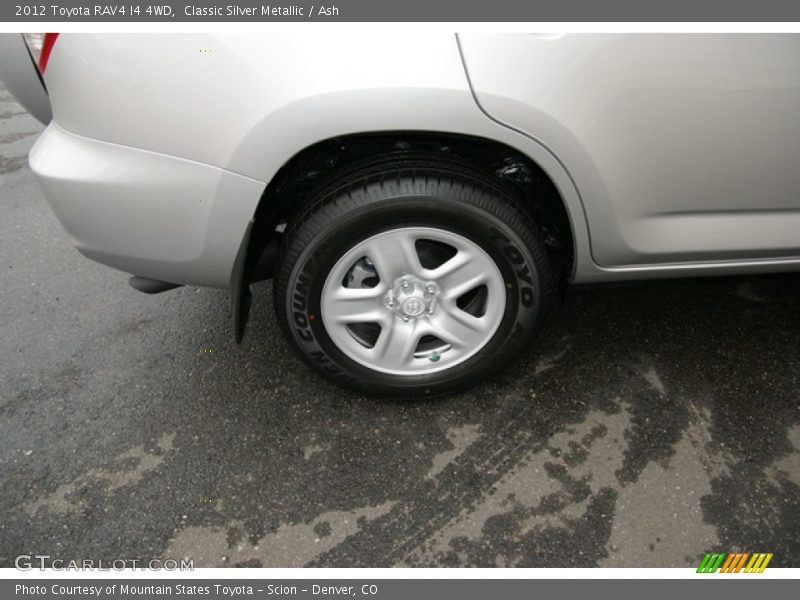 Classic Silver Metallic / Ash 2012 Toyota RAV4 I4 4WD