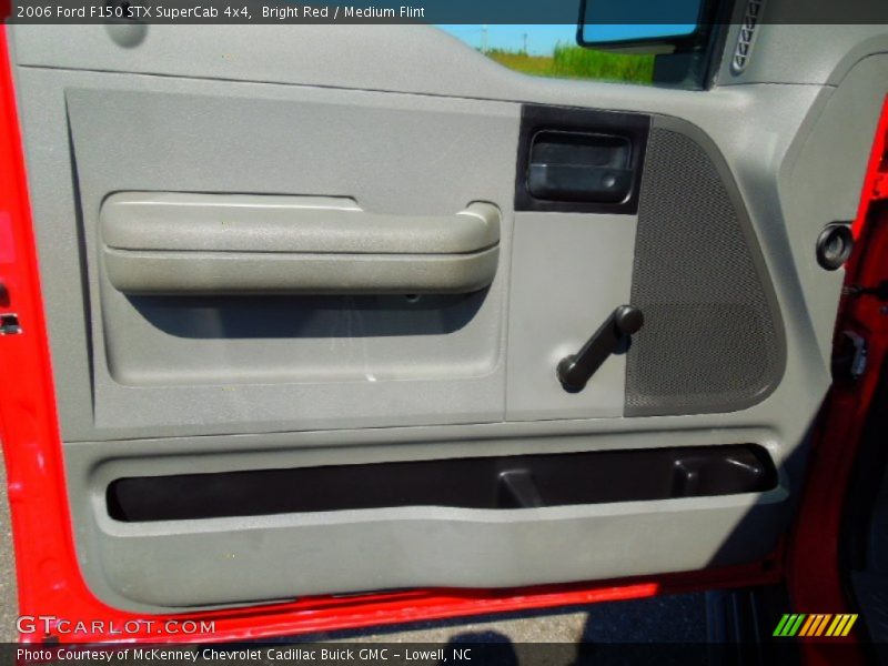 Bright Red / Medium Flint 2006 Ford F150 STX SuperCab 4x4