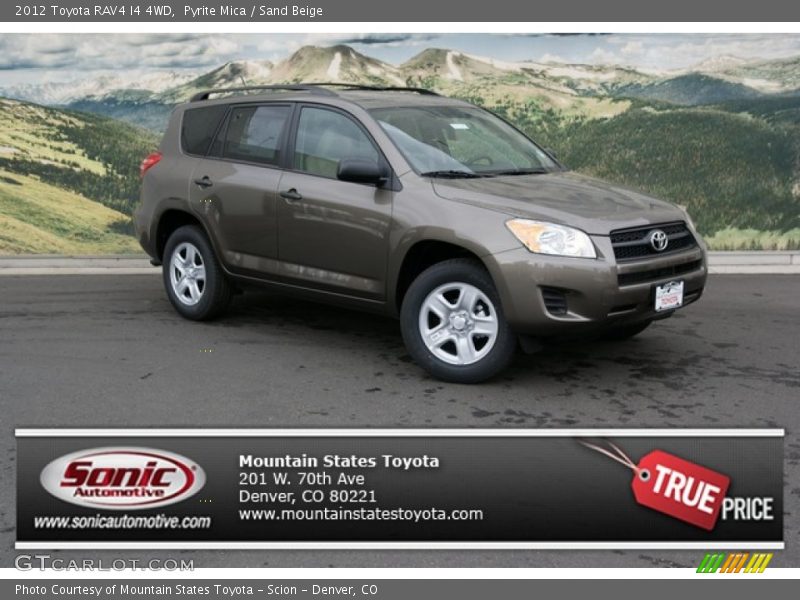 Pyrite Mica / Sand Beige 2012 Toyota RAV4 I4 4WD
