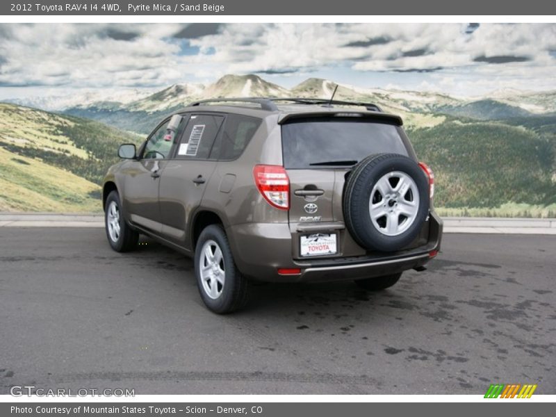 Pyrite Mica / Sand Beige 2012 Toyota RAV4 I4 4WD