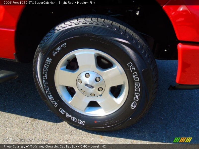 Bright Red / Medium Flint 2006 Ford F150 STX SuperCab 4x4