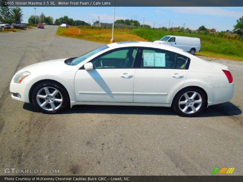  2005 Maxima 3.5 SE Winter Frost Pearl