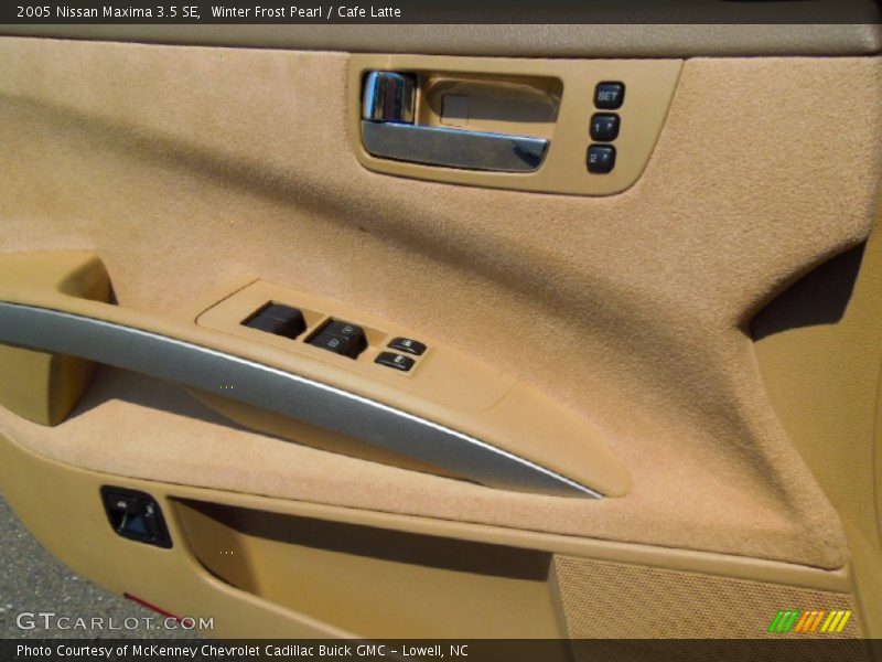 Door Panel of 2005 Maxima 3.5 SE