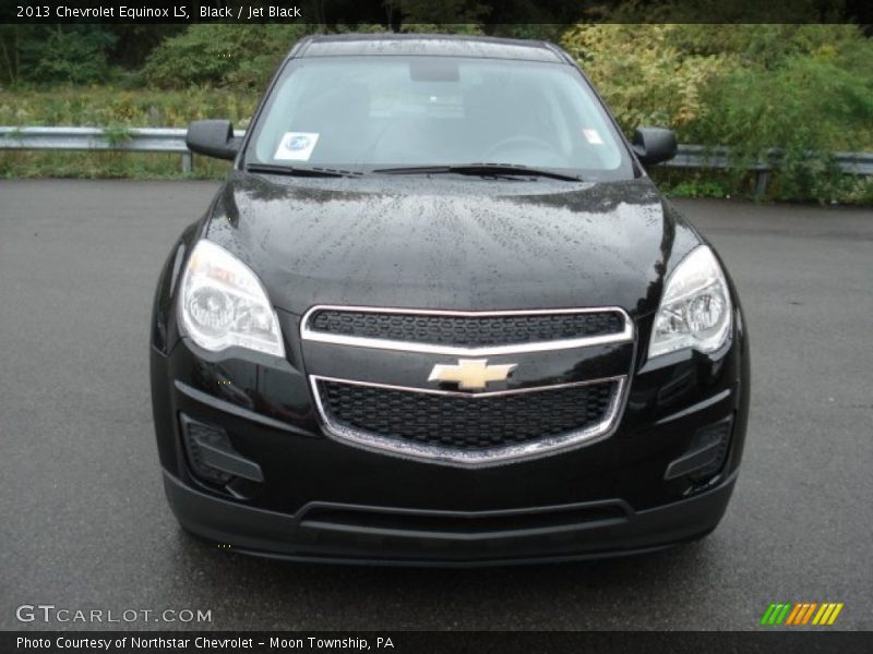 Black / Jet Black 2013 Chevrolet Equinox LS