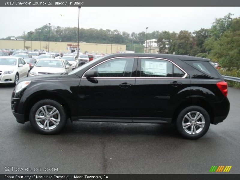 Black / Jet Black 2013 Chevrolet Equinox LS