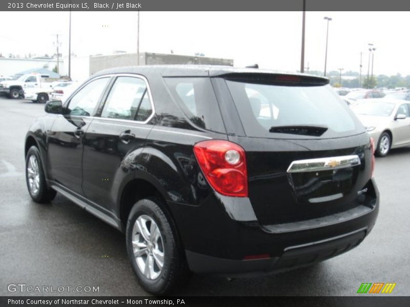 Black / Jet Black 2013 Chevrolet Equinox LS