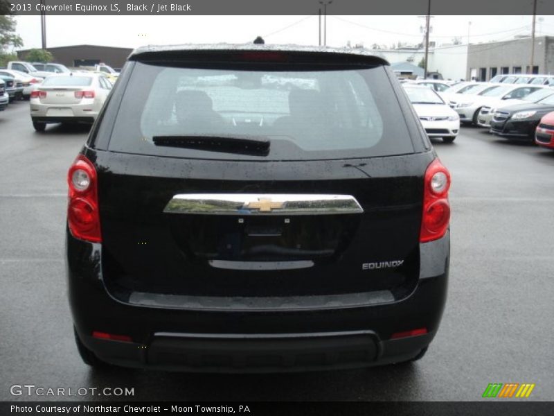 Black / Jet Black 2013 Chevrolet Equinox LS