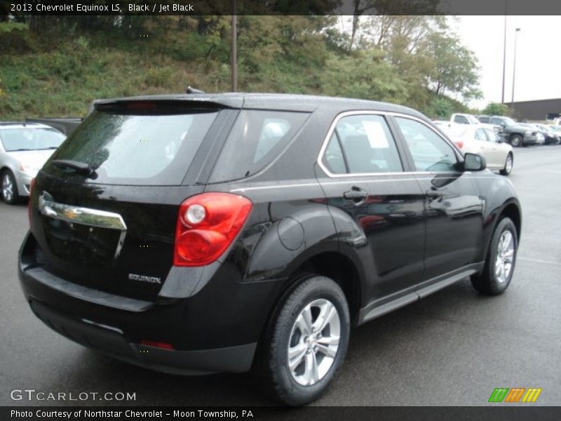 Black / Jet Black 2013 Chevrolet Equinox LS
