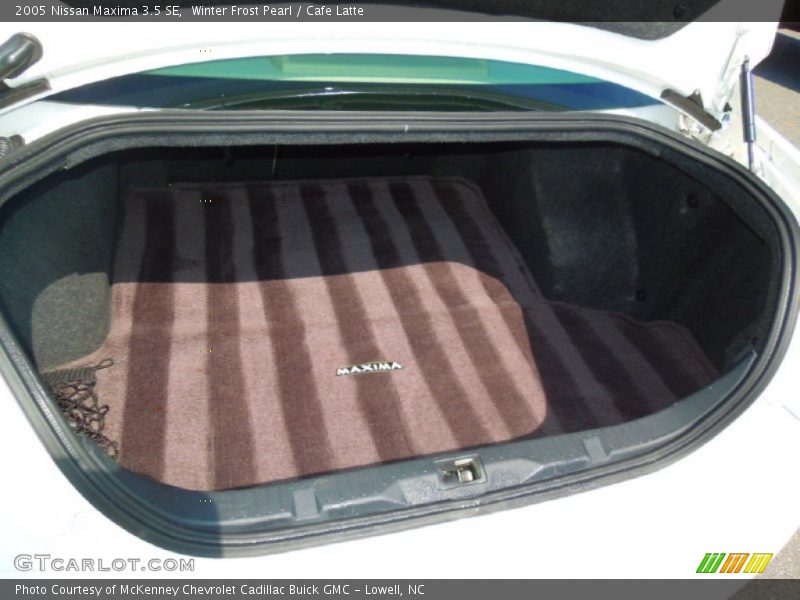  2005 Maxima 3.5 SE Trunk